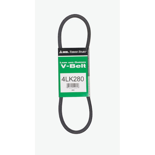 Mitsuboshi Super KB Standard V-Belt 0.5 in. W X 28 in. L For Riding Mowers